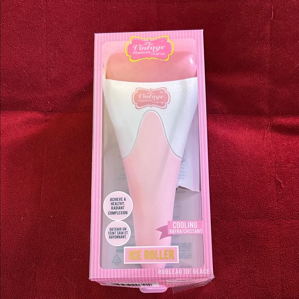 Vintage Pink Ice Roller